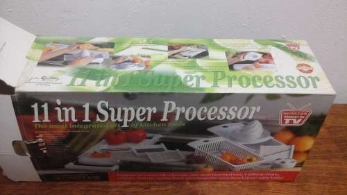TERRIFIC KONSTAR 11 IN 1 SUPER PROCESSOR. THE MOST INTEGRATED SET OF KITCHEN TOOLS. FANTASTIC!