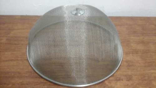 FANTASTIC STAINLESS STEEL DOMED FOOD COVER.ABSOLUTELY AWESOME AND VERY USEFUL PIECE!