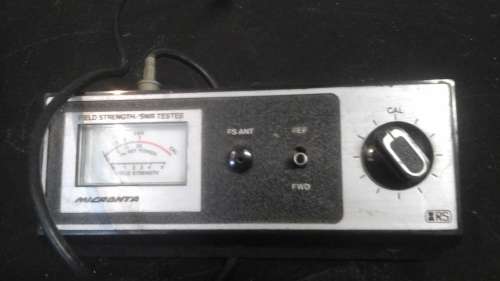 A VINTAGE MICRANTA FIELD STRENGTH/SWR TESTER. IF YOU BIDDING ON IT PRESUMABLY YOU KNOW WHAT IT IS