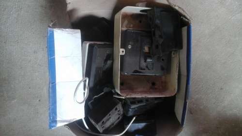A COLLECTION OF ELECTRICAL SWITCHES. SOME NEW SOME OLD