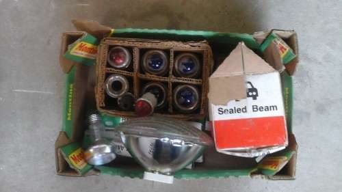 A COLLECTION OF LIGHT BULBS. SOME NEW SOME OLD.