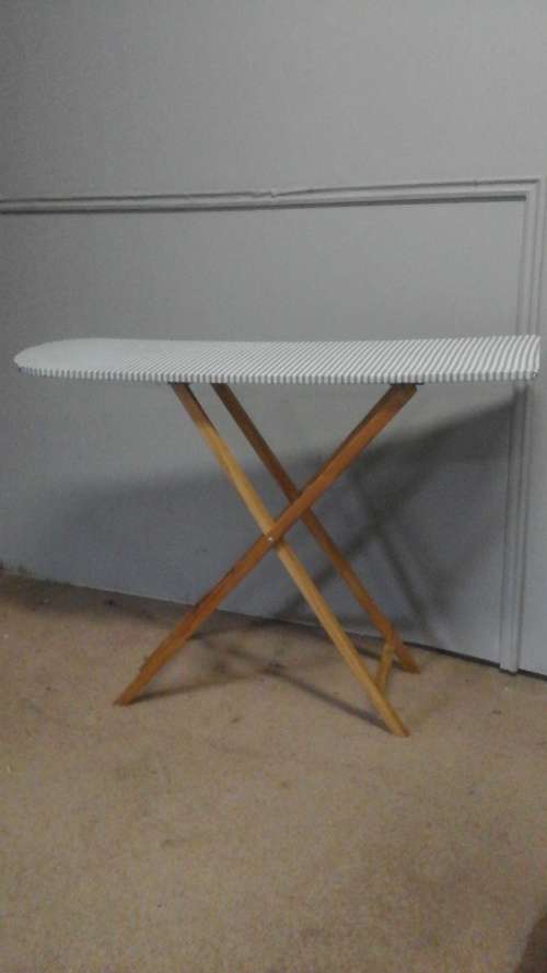 INCREDIBLE AND HANDY HOUSE OF YORK IRONING BOARD. FABULOUS AND FUNCTIONAL PIECE!