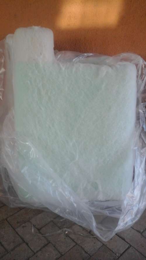 WOW!!! A RARE FIND INDEED. TWO BRAND NEW CORICRAFT L SHAPED FOAM SEATS.