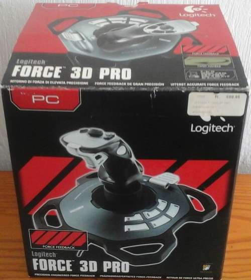 FANTASTIC LOGITECH FORCE 3D PRO CONTROLLER/ JOY STICK.TERRIFIC PIECE!
