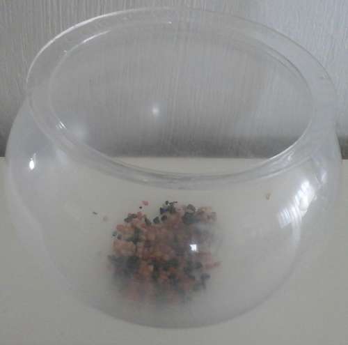 FANTASTIC SMALL FISH BOWL. TERRIFIC AND HANDY PIECE!