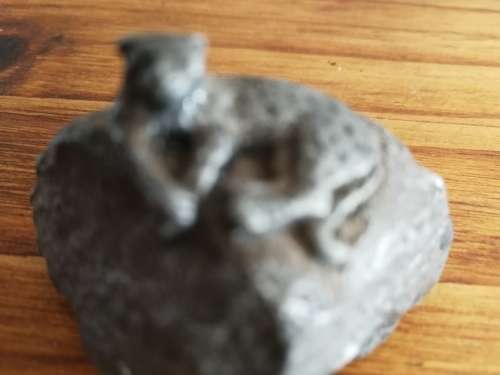 MAGNIFICENT VINTAGE PEWTER RING BOX. PHENOMENAL PIECE!