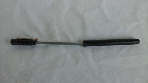 EXTREMELY UNUSUAL PEN TYPE POCKET KNIFE STEEL