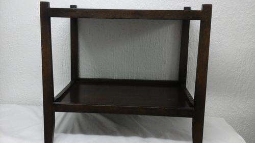 WHAT AN AMAZING LOOKING VINTAGE TEA TROLLEY.  STILL HAS THE OLD STYLE SLIM WHEELS. AWESOME FIND