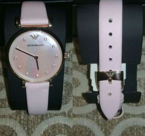 Emporio Armani Retro Pink Mother Of pearl