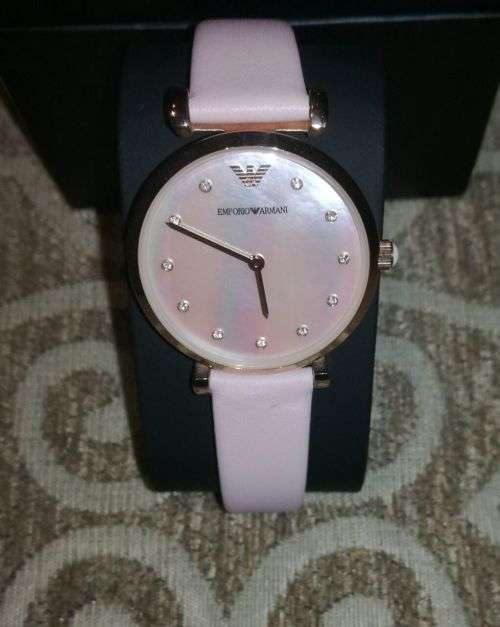 Emporio Armani Retro Pink Mother Of pearl
