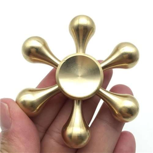 MATEMINCO EDC Hand Spinner Fidget Spinner Anti Stress Pure Copper