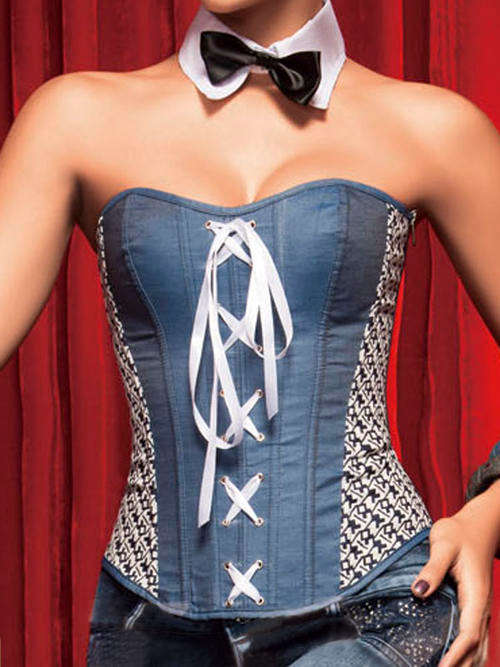BEAUTIFUL DENIM CORSET