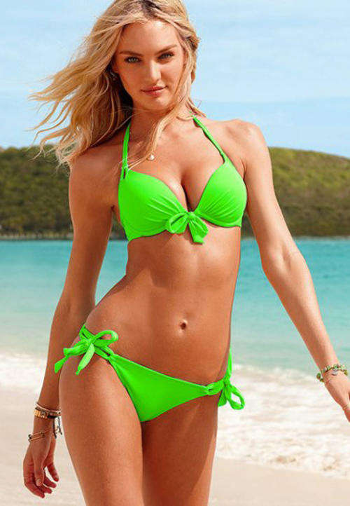 GORGEOUS GREEN BIKINI