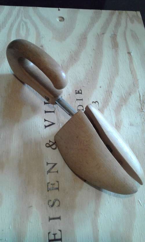 Vintage wooden shoe stretcher