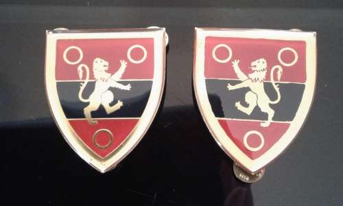 SADF Army flashes - 3 Field Engineer Regiment left & right