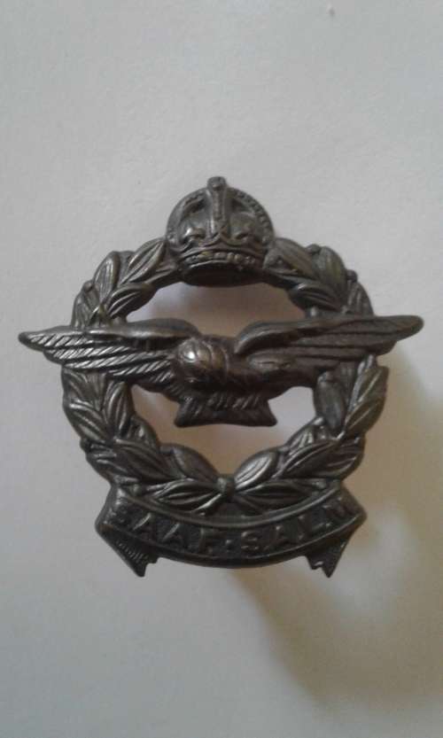 S.A Air Force WW2 Cap badge