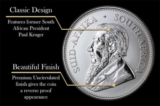 2017 Krugerrand 1oz Fine-Silver, Premium, Uncirculated
