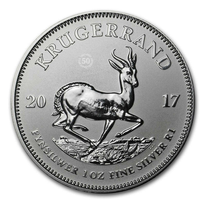2017 Krugerrand 1oz Fine-Silver | Premium | Uncirculated