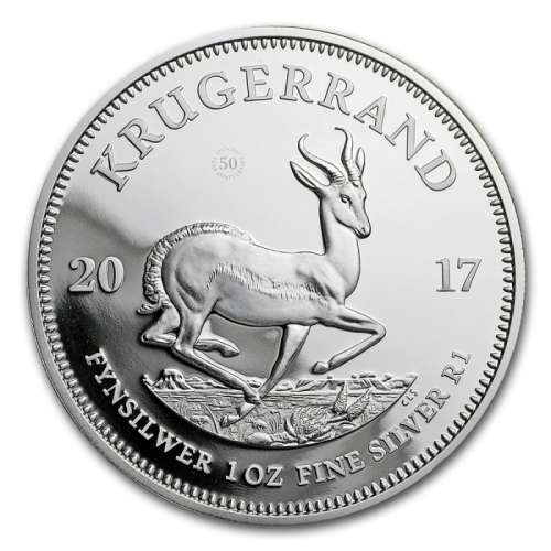 2017 1oz Fine-Silver Proof Krugerrand