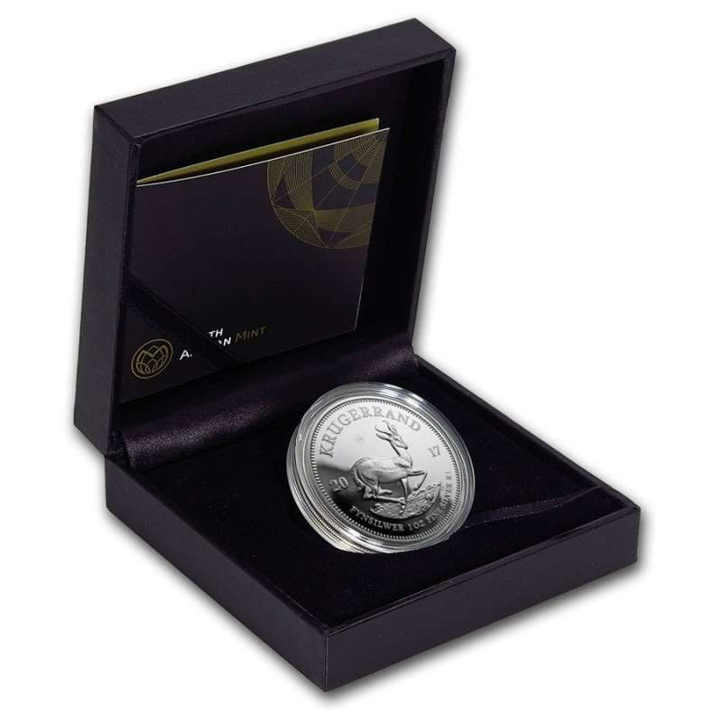 2017 1oz Fine-Silver Proof Krugerrand