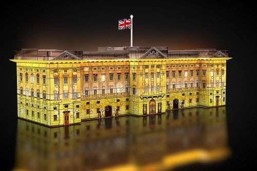 Ravensburger Buildings - Buckingham Palace Night Edition 3D Puzzle (216 Piece)