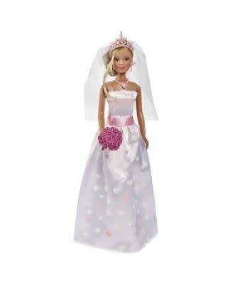 ORIGINAL Steffi Love Wedding Day Doll(29cm) with Evi Love Flower girl(12cm)