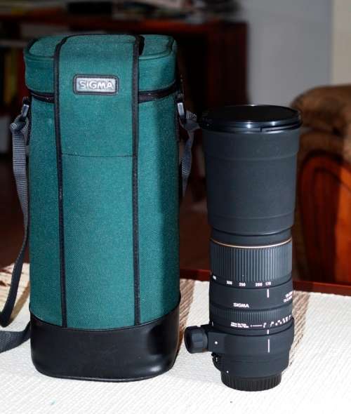 Sigma 170-500 APO DG, Canon mount, excellent condition
