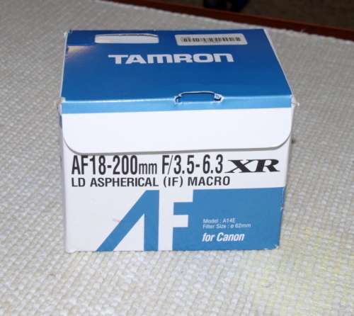 Tamron 18-200,for canon , excellent condition, photos show exact item on sale