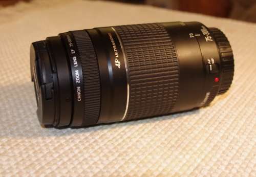 Canon 75-300 iii USM ultrasonic , excellent condition photos are of lens on sale, caps included