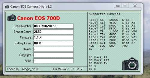 Canon 700D in top condition, low shutter count, photos are of actual kit on sale.