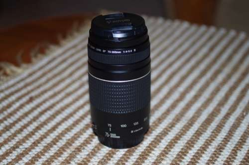 Canon 75-300 iii, in good condition, photos show exact item on sale.