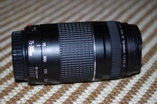 Canon 75-300 iii, in good condition, photos show exact item on sale.