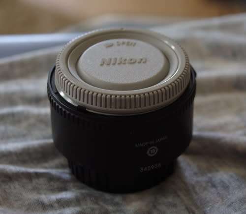 Nikon 1.7 ii tele converter, photos show exact item on sale, excellent condition inside and out