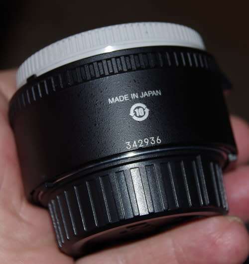 Nikon 1.7 ii tele converter, photos show exact item on sale, excellent condition inside and out