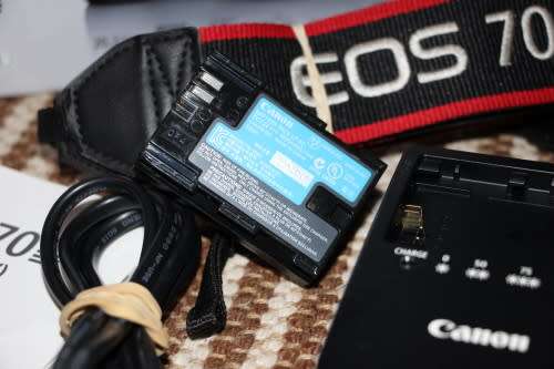 Canon 70D body in excellent condition, shutter count less than 8K, photos show exact item on sale