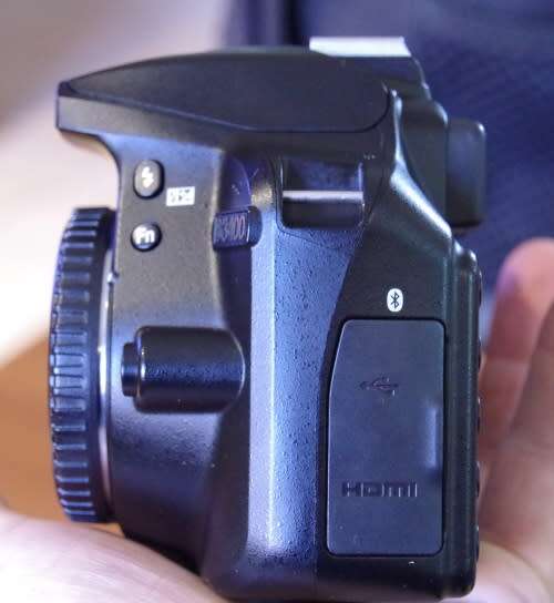 Nikon D3400 with 18-55 VR ii lens, photos show exact kit on sale.