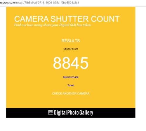 Nikon D3400 with 18-55 VR ii lens, photos show exact kit on sale.