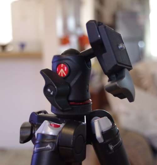 Manfrotto BeFree compact traveling tripod, excellent condition, photos show exact item on sale