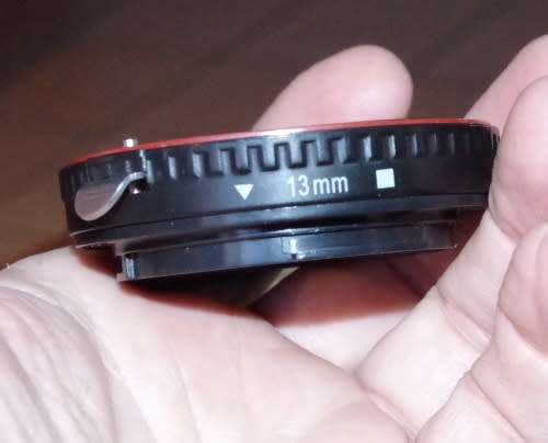 2 macro tubes for canon camera, photos show exact items on sale, no caps included