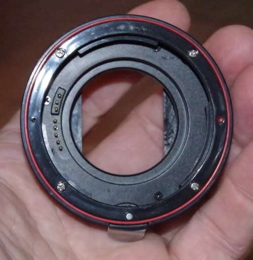 2 macro tubes for canon camera, photos show exact items on sale, no caps included