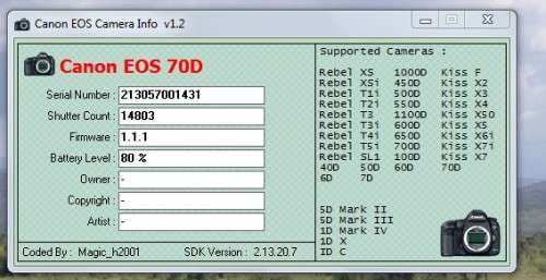 Canon 70D body only, photos show exact item on sale, has some minor signs of use externally.