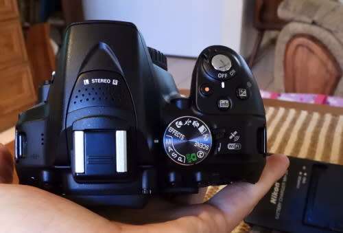 Nikon D5300 body only, photos show exact item on sale, excellent condition, has original battery