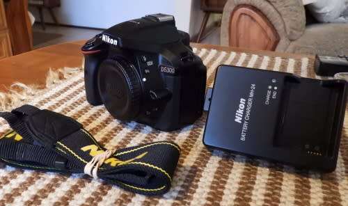 Nikon D5300 body only, photos show exact item on sale, excellent condition, has original battery