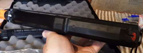 Tippmann TipX paintball marker, photos show exact item on sale. been in storage, not used much.