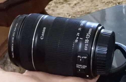 Canon 18-135 IS lens, photos show exact item on sale, excellent condition inside and out.