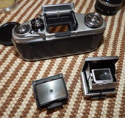 Elbaflex film camera with 200mm zoom, photos show exact item on sale