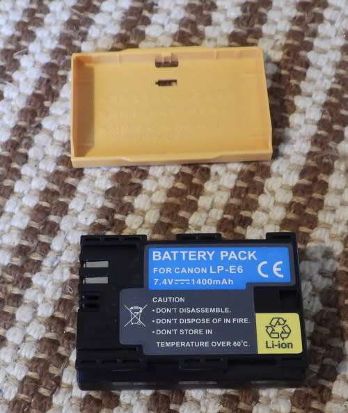 Canon Battery LP-6, for 70D 7D 5D