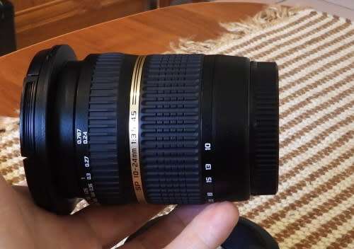 Tamron for Canon 10-24 mm, photos show exact item on sale, top conditon inside and out