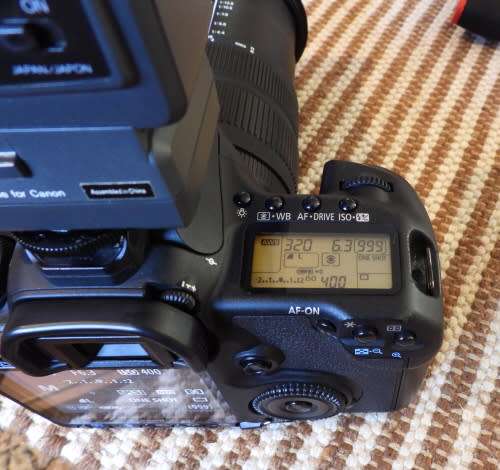 Canon 50D, Body is in perfect working order, lens works but only at lowest f stop.