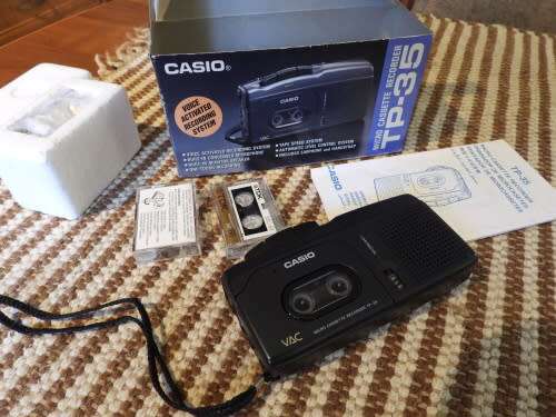 Casio recorder, working 100%, top condition.